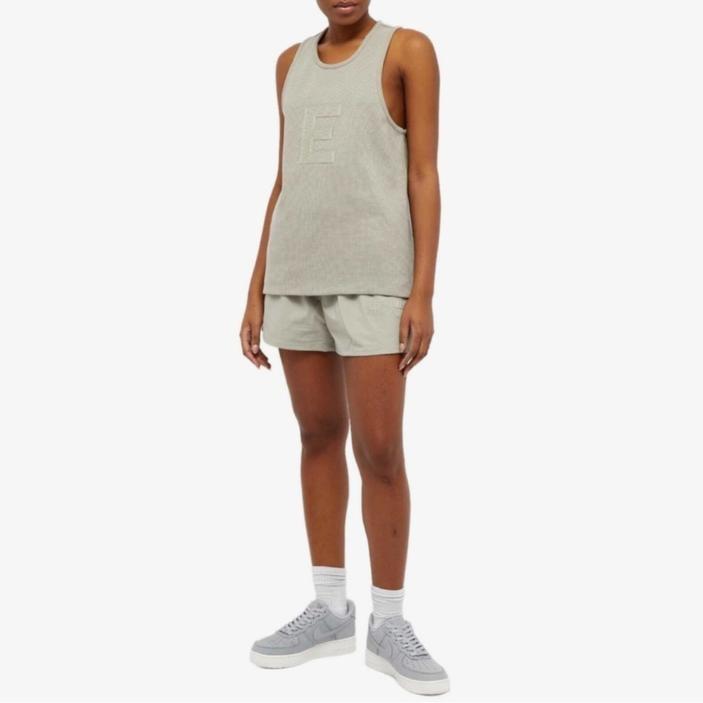 Fear of God Essentials Waffle Tank ‘Seal’ - Picture 3 of 8